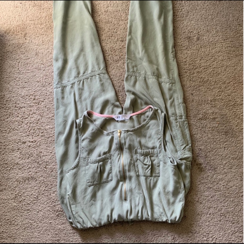 New H&M Light Green Romper!